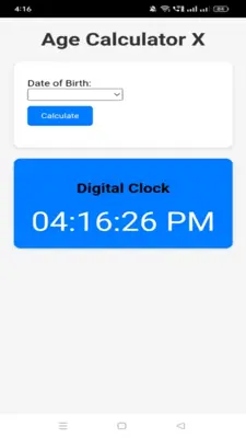 Age Calculator X android App screenshot 3